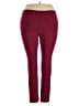 Nine West Solid Burgundy Active Pants Size XL - photo 2