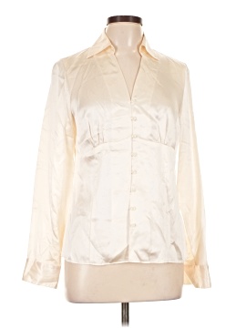 Nautica Long Sleeve Silk Top (view 1)