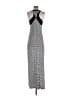 CAbi Graphic Gray Blue Casual Dress Size S - photo 2