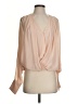 Double Zero 100% Polyester Tan 3/4 Sleeve Blouse Size S - photo 1