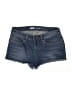 Vans Blue Denim Shorts Size 7 - photo 1
