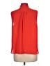 J.Crew 365 100% Polyester Red Sleeveless Blouse Size L - photo 2