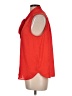 J.Crew 365 100% Polyester Red Sleeveless Blouse Size L - photo 5