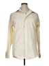 Assorted Brands 100% Cotton Color Block Ivory Long Sleeve Button-Down Shirt Size 16 - photo 1