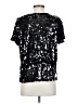 Ann Taylor Black Short Sleeve Blouse Size S - photo 2