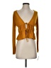 Moa Moa Gold Long Sleeve Top Size S - photo 1