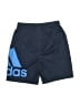 Adidas 100% Polyester Graphic Blue Athletic Shorts Size 6 - photo 2