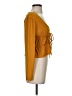 Moa Moa Gold Long Sleeve Top Size S - photo 4