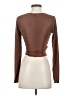 Assorted Brands Brown Long Sleeve Top Size S - photo 2