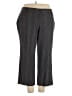 Avenue Plaid Gray Dress Pants Size 20 Plus - photo 1