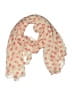 Assorted Brands 100% Viscose Polka Dots Pink Scarf One size - photo 1