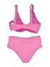 Andie Solid Pink Two Piece Swimsuit Size M - photo 2
