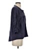 Sundance Blue 3/4 Sleeve Blouse Size S - photo 4