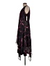 DKNY 100% Polyester Print Black Cocktail Dress Size 12 - photo 5