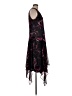 DKNY 100% Polyester Print Black Cocktail Dress Size 12 - photo 4