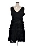 Elle 100% Polyester Black Sleeveless Top Size M - photo 1