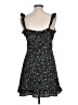 Aqua 100% Polyester Stars Black Cocktail Dress Size L - photo 2