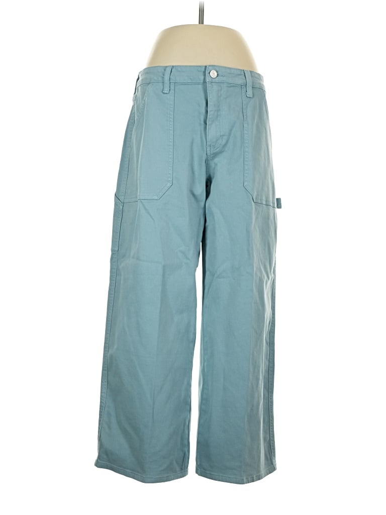 Pre-owned Assorted Brands Casual Pants In Teal