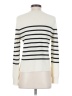 MNG Stripes Ivory Turtleneck Sweater Size S - photo 2