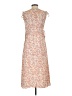 Rails Floral Tan Orange Casual Dress Size S - photo 2