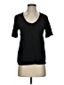 Babaton 100% Silk Black Short Sleeve Top Size XS - photo 1