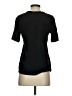 Babaton 100% Silk Black Short Sleeve Top Size XS - photo 2