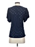Wrapper Blue Short Sleeve Blouse Size S - photo 2