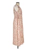 Rails Floral Tan Orange Casual Dress Size S - photo 4