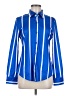 Unbranded Stripes Blue Long Sleeve Blouse Size M - photo 1