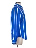 Unbranded Stripes Blue Long Sleeve Blouse Size M - photo 4