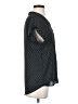 Pleione Black Short Sleeve Blouse Size S - photo 4