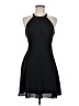 Express 100% Polyester Solid Black Cocktail Dress Size 6 - photo 1
