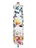 Unbranded Graphic White Casual Dress Size M - photo 2
