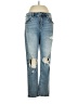 STUDIO BLUE Hearts Blue Jeans Size 29 waist - photo 1