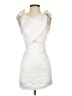 Elliatt 100% Viscose White Cocktail Dress Size XS - photo 1