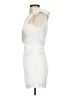 Elliatt 100% Viscose White Cocktail Dress Size XS - photo 5