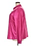 Lilypad Metallic Pink Long Sleeve Blouse Size 3X - photo 5
