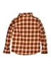 Old Navy 100% Cotton Plaid Brown Orange Long Sleeve Button-Down Shirt Size XL (kids) - photo 2