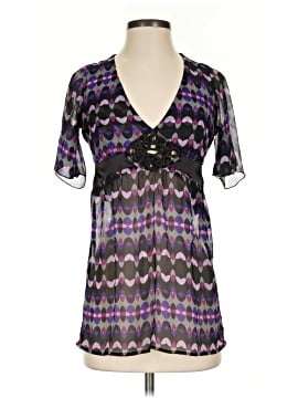 Charlotte Russe Short Sleeve Blouse (view 1)