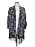French Laundry Black Kimono Size M - photo 1