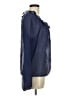 Ella Moss Blue Long Sleeve Blouse Size L - photo 4