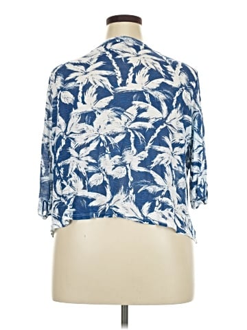 Palm Grove Short Sleeve Blouse (view 2)