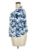 Palm Grove 100% Rayon Blue Short Sleeve Blouse Size 2X - photo 5