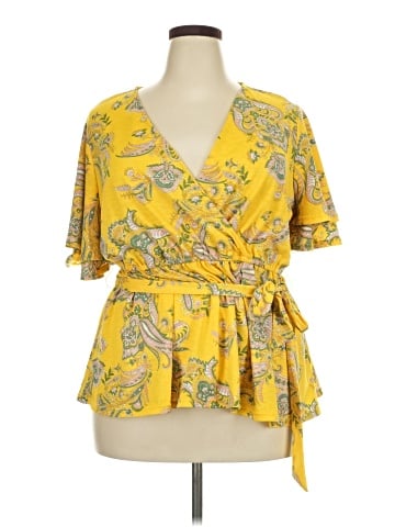 Cato Short Sleeve Blouse (view 1)