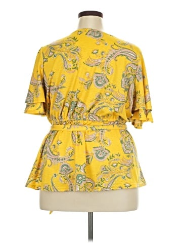 Cato Short Sleeve Blouse (view 2)