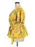 Cato Yellow Short Sleeve Blouse Size 18 - 20 - photo 5
