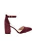 Lulus Burgundy Heels Size 9 - photo 1