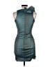 Cache Metallic Teal Cocktail Dress Size 10 - photo 2