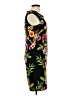 Sangria Tropical Black Cocktail Dress Size 10 (petite) - photo 4