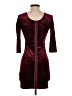 Forever 21 Burgundy Cocktail Dress Size S - photo 2